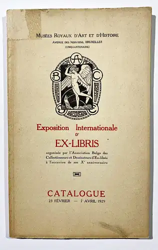 Exposition Internationale d'Ex-Libris. Catalogue. / Katalog catalog