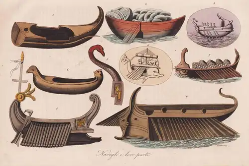 Navigli e loro parti - ships Schiffen / Marine / boats