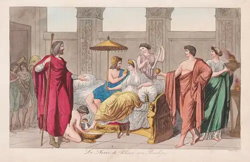 Le Noze di Ulisse con Penelope -The Wedding of Ulysses with Penelope Die Hochzeit des Odysseus mit Penelope /