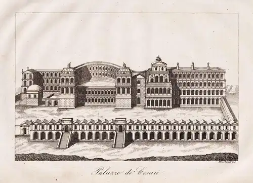 Palazzo de'Cesari - Palazzo de' Cesari Kaiserpalast / Roma Rome Rom / architecture Architektur