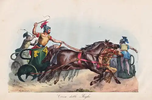 Corsa alle Bighe - Chariot race Wagenrennen / ancient Rome