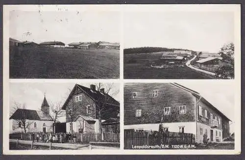 Leopoldsreuth / B.W. 1120 m ü.d.M. - Haidmühle Niederbayern AK Ansichtskarte postcard