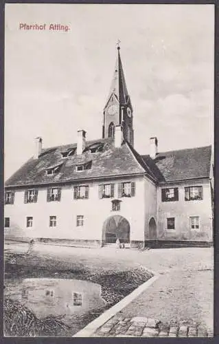 Pfarrhof Atting - Straubing Kirche AK Ansichtskarte postcard