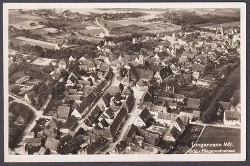 Langenzenn Mfr. - Mittelfranken Fliegeraufnahme AK Ansichtskarte postcard