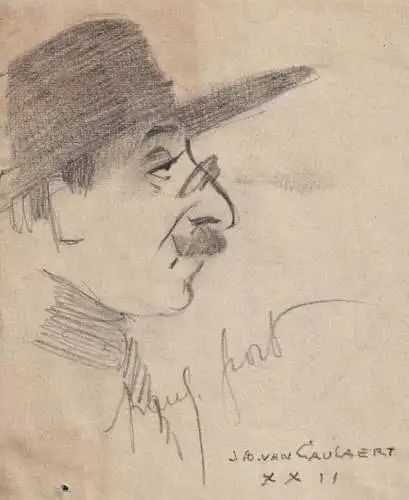 Paul Fort - Paul Fort (1872-1960) Dramatiker playwright dramaturge Theatre Theater Paris / Portrait