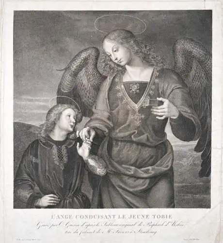 L'Ange conduisant le Jeune Tobie - The angel guiding the young Tobias