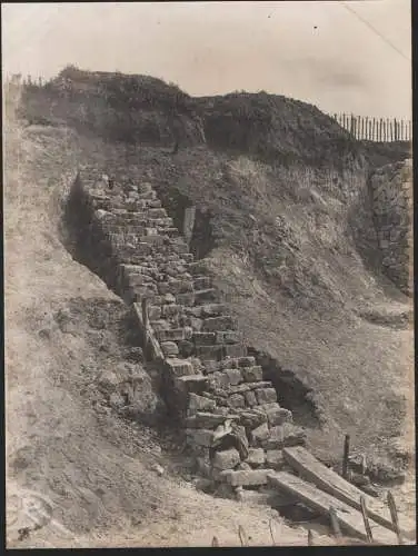 Tranches de Pierrefitte - Etabliss.t des eperons (14 Mai 1907) - Pierrefitte-sur-Seine Paris Nord / Eisenbahn