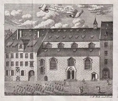 Carmeliter-Kloster Kirche zu St. Salvator in Nürnberg - Nürnberg Karmelitenkloster Kloster Karmeliten