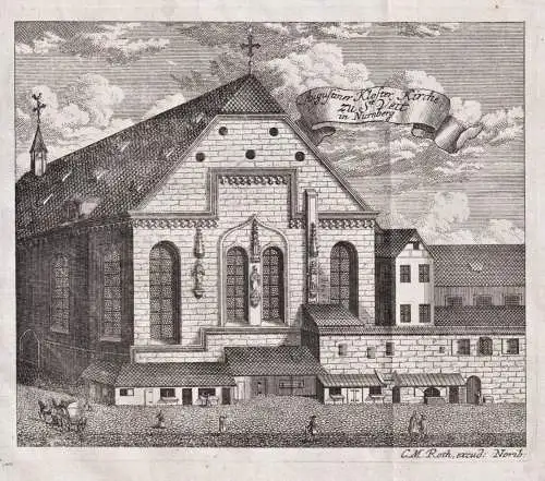 Augustiner Kloster Kirche zu St. Veit in Nürnberg - Nürnberg Augustinerkloster Kloster Augustiner