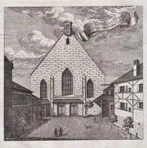 St. Martha-Kirch und Pilgrim Spital in Nürnberg - Nürnberg St. Martha Kirche