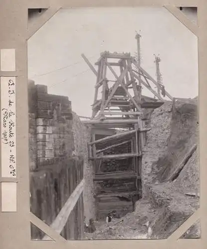 P.J. de la Route 23 - Kil. 6703 (Mars 1907) - Paris Saint-Denis / Eisenbahn railway chemin de fer