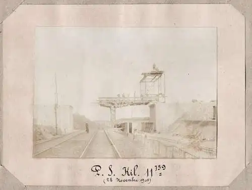 P.J. Kil. 11759 (28 Novembre 1905) - Garges-les-Gonesse Garges-Sarcelles Val d'Oise Paris Nord / Eisenbahn rai