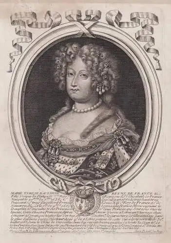 Marie Therese d'Autriche Reyne de France - Maria Theresa of Spain (1638-1683) Queen France Österreich Frankre
