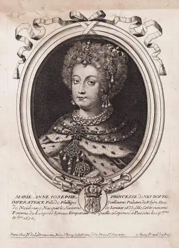 Marie Anne Iosephe, Princesse de Neubourg... - Eleonore Magdalene von Pfalz-Neuburg (1655-1720) Pfalzgräfin K