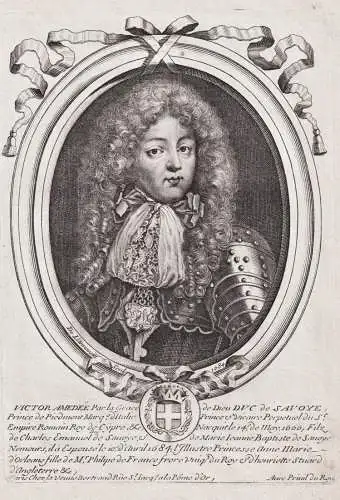 Victor Amedee Par la Grace de Dieu Duc de Savoye... - Vittorio Amedeo II di Savoia (1666-1732) Savoy Savoye Po