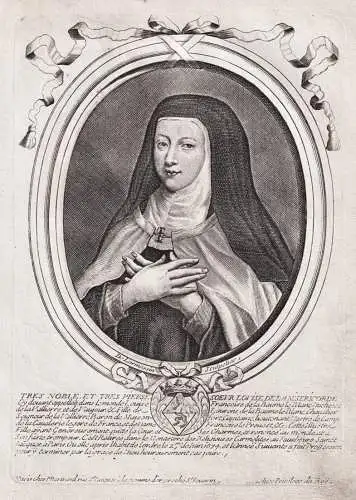 Tres noble et tres pieuse soeur Louise de la Misericorde... - Louise de la Valiere (1644-1710) Baume Blanc mis