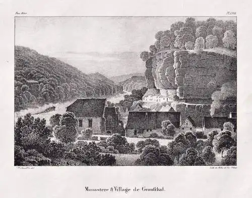 Monastere et Village de Graufthal - Graufthal Eschbourg / Alsace Elsass / Frankreich France