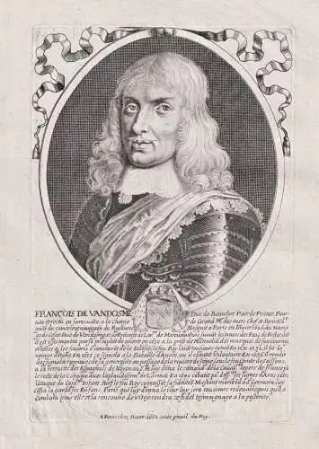 Francois de Vandosme... - Francois de Vendome duc Beaufort (1616-1669) Portrait