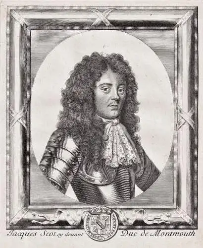 Jacques Scotcy devant Duc de Montmouth - James Scott, 1st Duke of Monmouth (1649-1685) illegitimate son of Kin