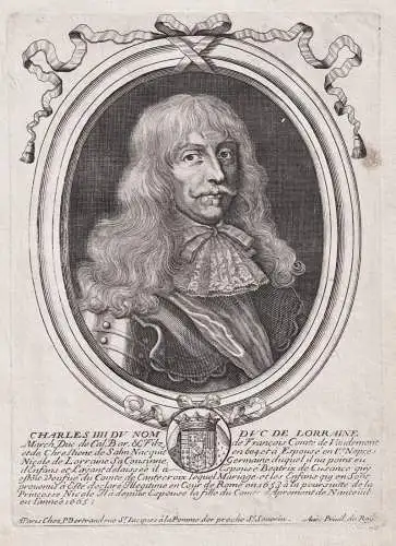 Charles IIII du Nom Duc de Lorraine... - Charles IV de Lorraine (1604-1675) Karl Lothringen Portrait
