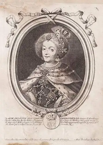 Claude Felicite d'Austriche Imperatrice... - Claudia Felizitas von Österreich-Tirol (1653-1676) Erzherzogin K