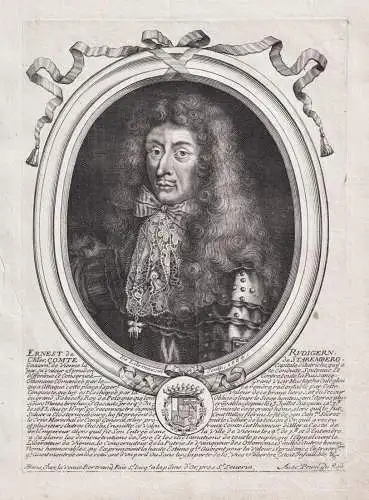 Ernest de Rudigern, Comte de Staremberg - Ernst Rüdiger von Starhemberg (1638-1701) Wien Vienna Feldmarschall
