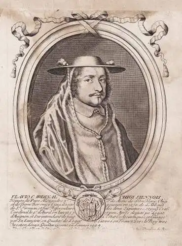 Flavio Cardinal Chigi Siennois... - Flavio Chigi (1631-1693) Cardinal Siena Albano Porto Santa Rufina Vatikan