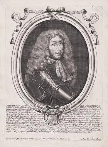 Frederic duc de Schomberg... - Friedrich von Schomberg (1615-1690) Schönburg Schönberg Portrait