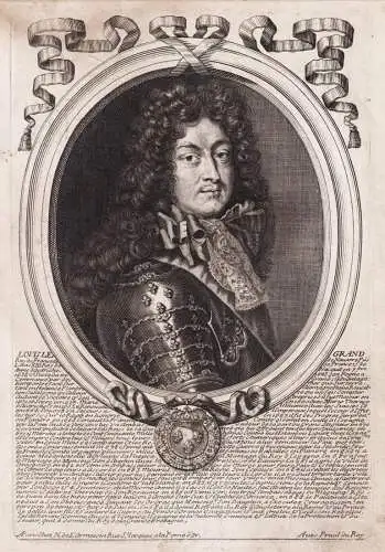 Louis le Grand... - Louis XIV of France (1638-1715) Ludwig Roi King König Frankreich Portrait