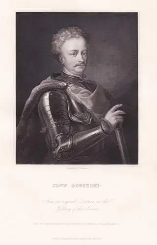 John Sobieski - Johann III. Sobieski (1629-1696) Jan John King of Poland Grand Duke of Lithuania Aristokrat St