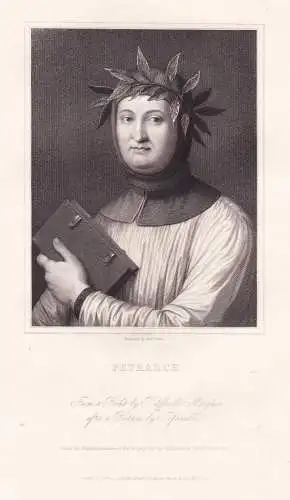Petrarch - Francesco Petrarca (1304-1374) scholar poet Renaissance humanist Portrait