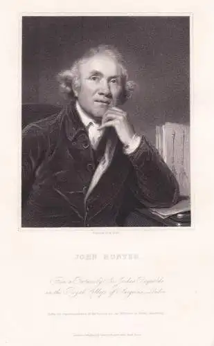 John Hunter - John Hunter (1728-1793) British surgeon Chirurg Medizin medicine Arzt doctor Portrait