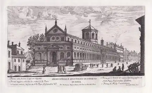 Archiospedale apostolico di S. Spirito in Sassia - Roma Rom Rome / Arcispedale di Santo Spirito in Saxia Lungo