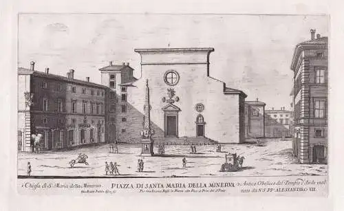 Piazza di Santa Maria della Minerva. - Roma Rom Rome / Piazza della Minerva