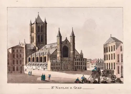 St. Nicolas a Gand. - Gent Gand Sint-Niklaaskerk / Belgium / Belgique / Belgien / Belge