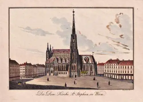 Die Dom-Kirche St. Stephan in Wien - Wien Vienna Stephansdom Stephansplatz / Österreich Austria