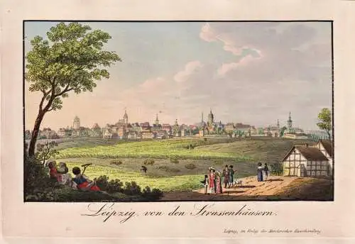 Leipzig, von den Strassenhäusern - Leipzig Gesamtansicht