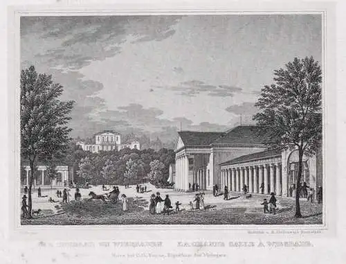 Der Cursaal zu Wiesbaden - Wiesbaden Kursaal / Hessen