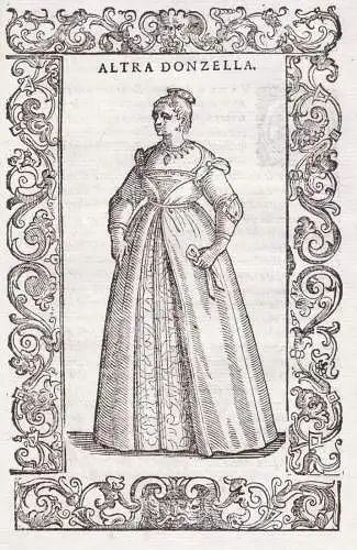 Altra Donzella - Venetian woman Frau / Venezia Venice Venedig / costume costums Tracht Trachten costumi costum