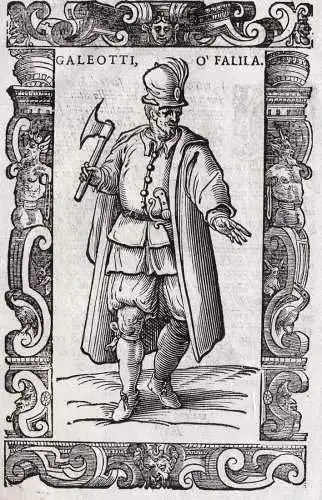 Galeotti, o' falila - Italian convict Sträfling / Venezia Venedig Venice / costume costums Tracht Trachten co