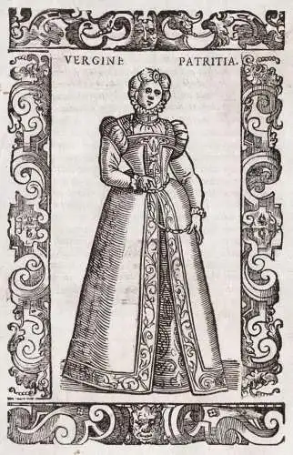 Vergine patritia - Augsburg Bayern Bavaria / woman Frau / Germany Deutschland / costume costums Tracht Trachte