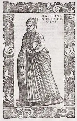 Matrona nobile ornata - Nürnberg Nuremberg / Bayern Bavaria / woman Frau / Germany Deutschland / costume cost