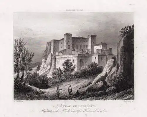 Chateau de Labarben - Chateau de la Barben Bouches-du-Rhone Provence / France Frankreich