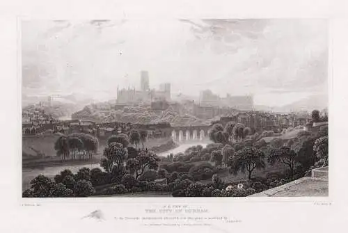 The City of Durham - Durham / England UK Great Britain Großbritannien