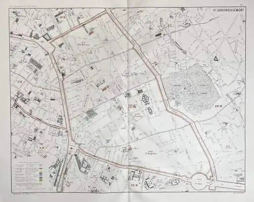 11.e arrondissement - Paris Stadtplan City Plan / 11. Arrondissement