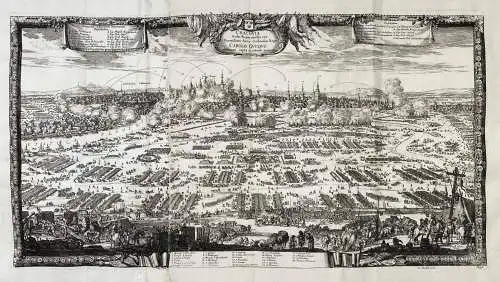 Cracovia sedes regia obsessa et a serenissimo Sveo. Gothorum rege Carolo Gustavo ... 1655. - Krakau Krakow / P
