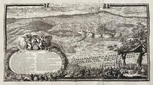 Praelium ad Warsaviam dies Tertius 20 July 1656 - Warsaw Warszawa Poland Polska Polen / battle siege