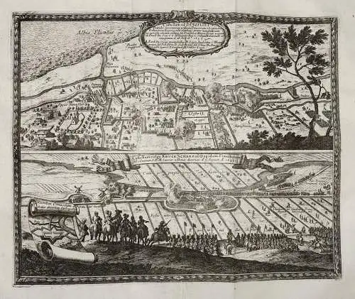 Castellum ad Butzfliet / Castellum vulgo Kruck Schanz ad Oppidum Elmeshoorn - Kruckschanze Elmshorn / Bützfle