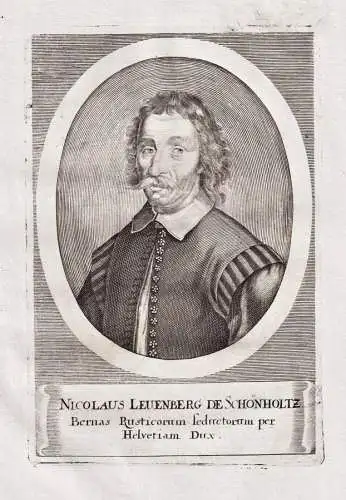 Nicolaus Leuenberg de Schönholtz - Niclas Löwenberger von Schönholz Portrait