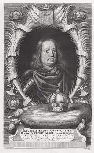 Illustrissimus ac Generossissim. Dominus Dn. Petrus Brahe... - Per Brahe the Younger (1602-1680) Swedish soldi